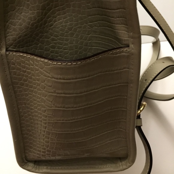 Frances Valentine Trey Croc Oyster Backpack bag purse main image 9